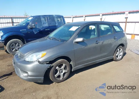 2006 Toyota Corolla Matrix Xr из США, поврежденный, VIN 2T1KR32E66C610024
